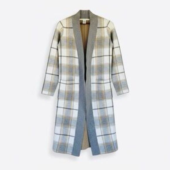 Max Studio Jackets & Blazers - MAX STUDIO | Plaid Cardigan